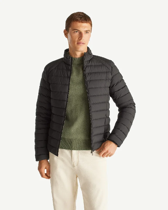 Black Aragon lightweight stretch puffer jacket