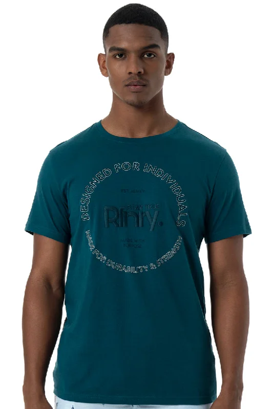 Branded T-Shirt _ 151897 _ Teal