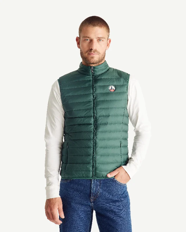 Deep forest Tom sleeveless puffer jacket