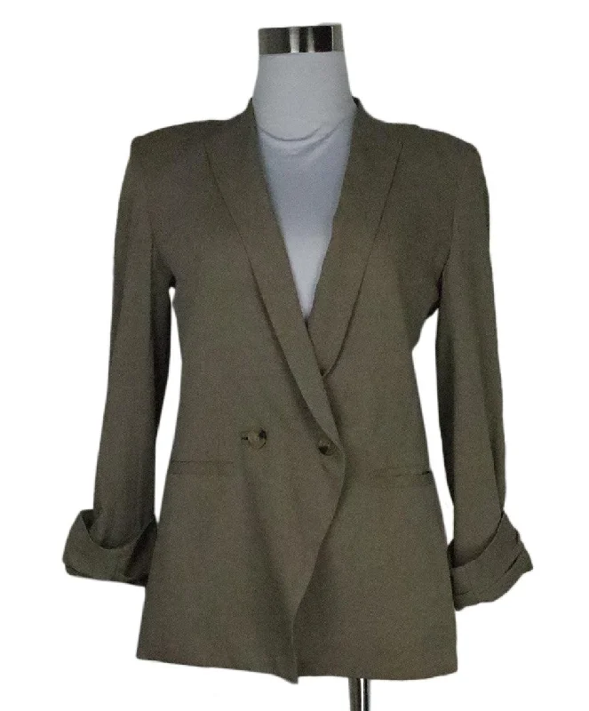 Helmut Lang Taupe Blazer sz 0