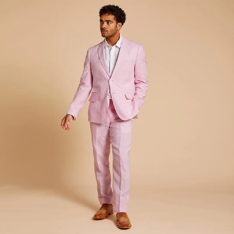 Inserch SU880-06 linen Jacket Pink