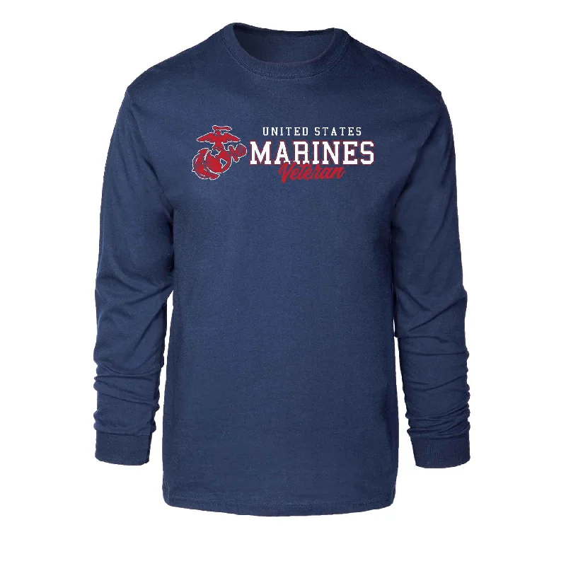 USMC Veteran Script Long Sleeve