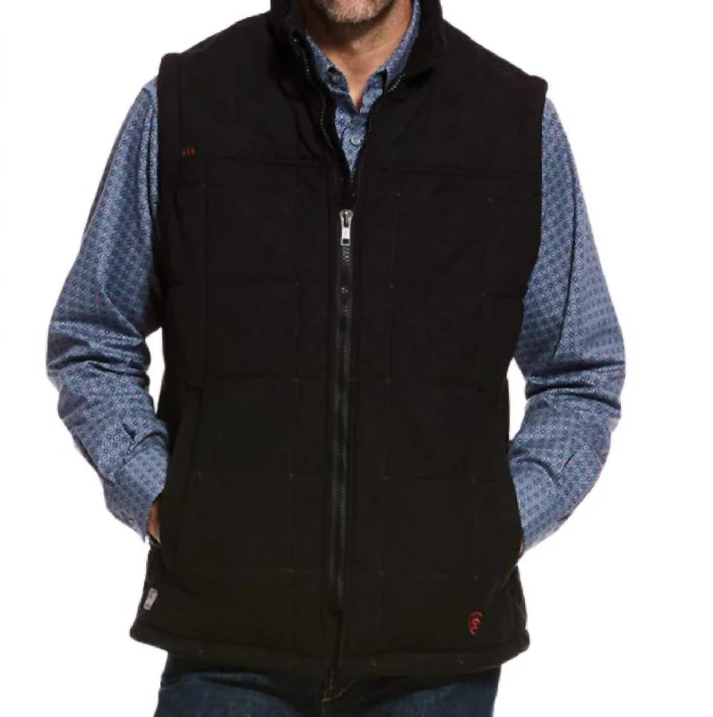 Men's Crius Insulated Vest In Black