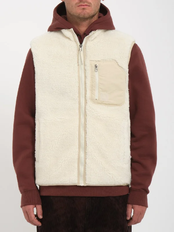 Muzzer Fuzzar Vest - DIRTY WHITE