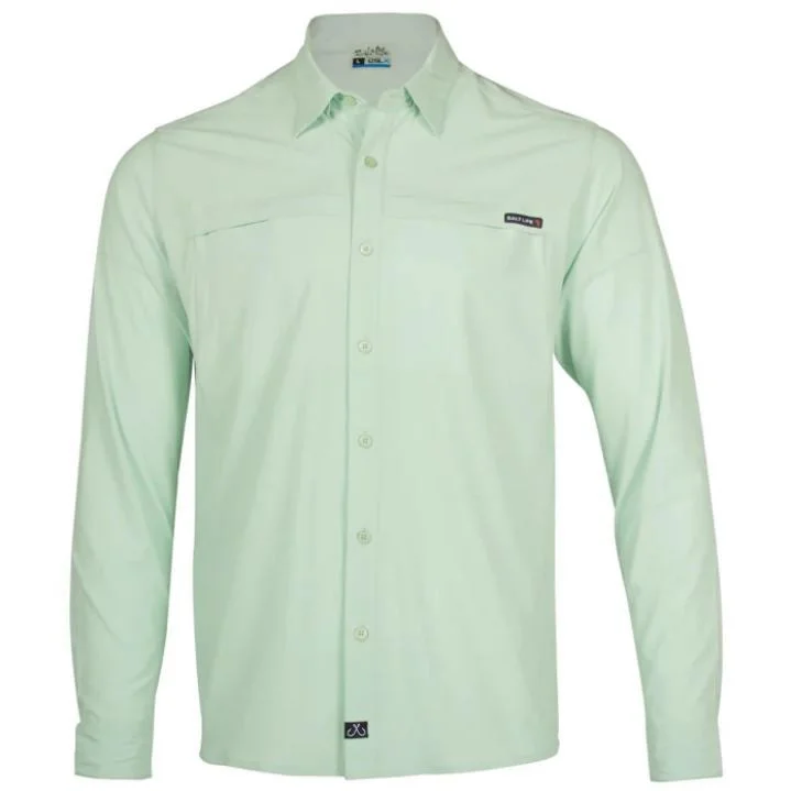 Salt Life Long Sleeve Men's Woven Shirts Performance