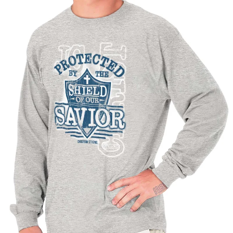 Shield of our Savior Long Sleeve T-Shirt