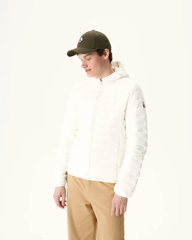 White Lightweight down jacket Nico